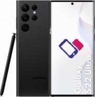SMARTFON SAMSUNG GALAXY S22 ULTRA 12 GB / 512 GB | CZARNY | FOLIA | PW